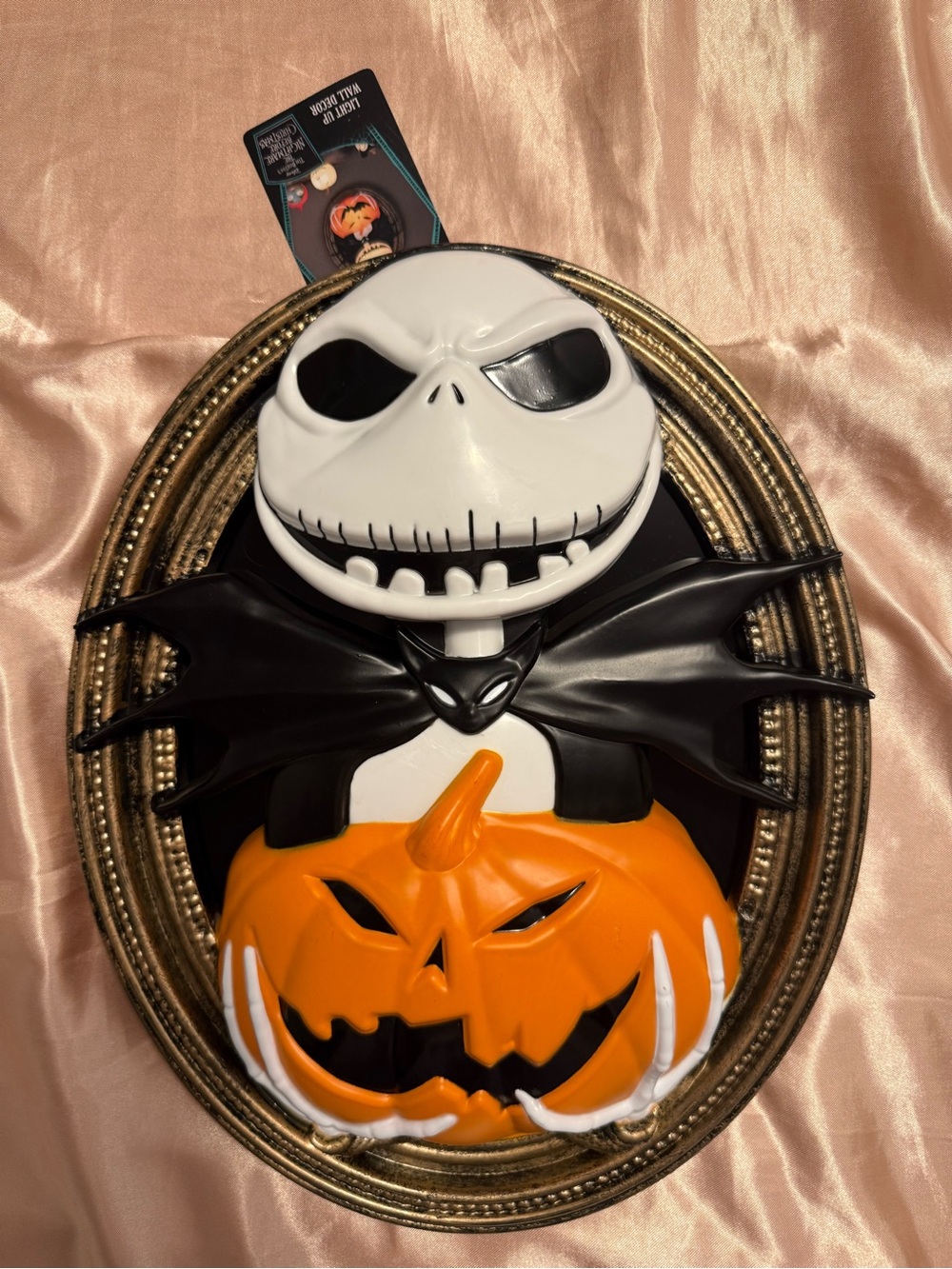 Nightmare Before Christmas Light Up Wall
Decor - Jack Skellington Pumpkin
